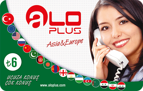 aplus Asia&Europa arama kartı %40 daha ucuza konuşun